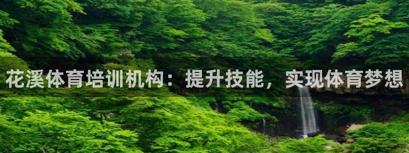 欧陆娱乐脚本下载：花溪体育培训机构：提升技能，实现体
