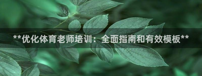 欧陆娱乐代理多少个点位可以赚钱：**优化体育老师培训