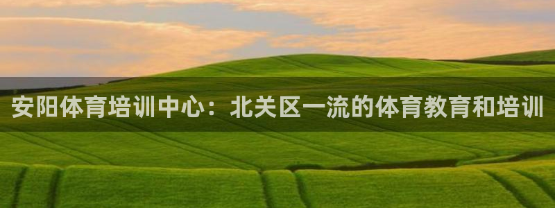 欧陆娱乐平台登录不上去：安阳体育培训中心：北关区一流