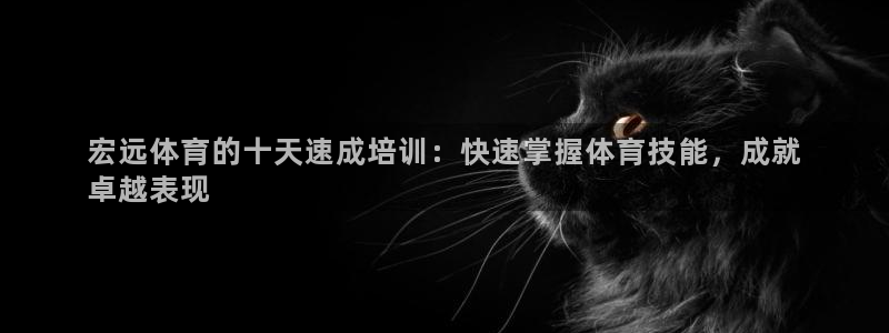 欧陆娱乐是正规平台吗安全吗知乎文章：宏远体育的十天速成培训：